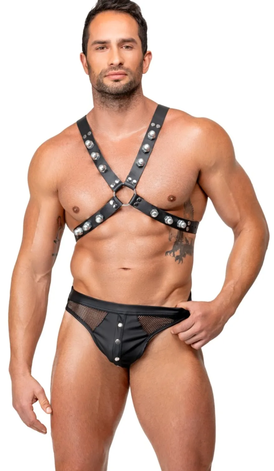 Zado - X Brust-Harness aus Leder