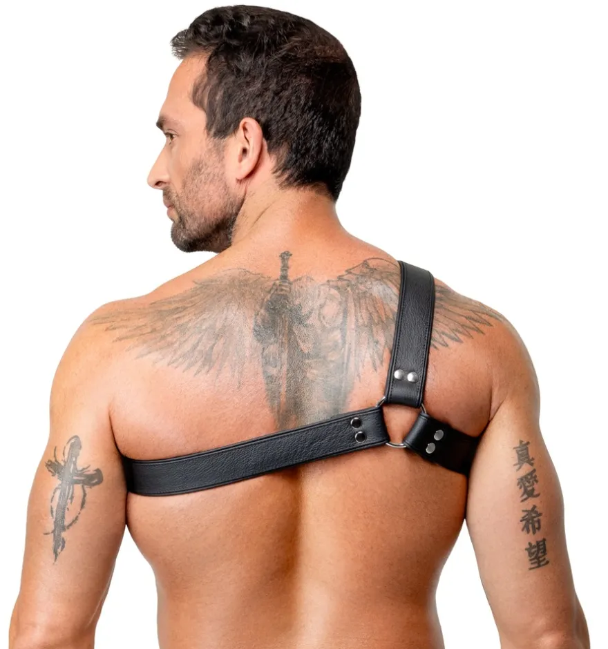 Zado - Y Brust-Harness aus Leder