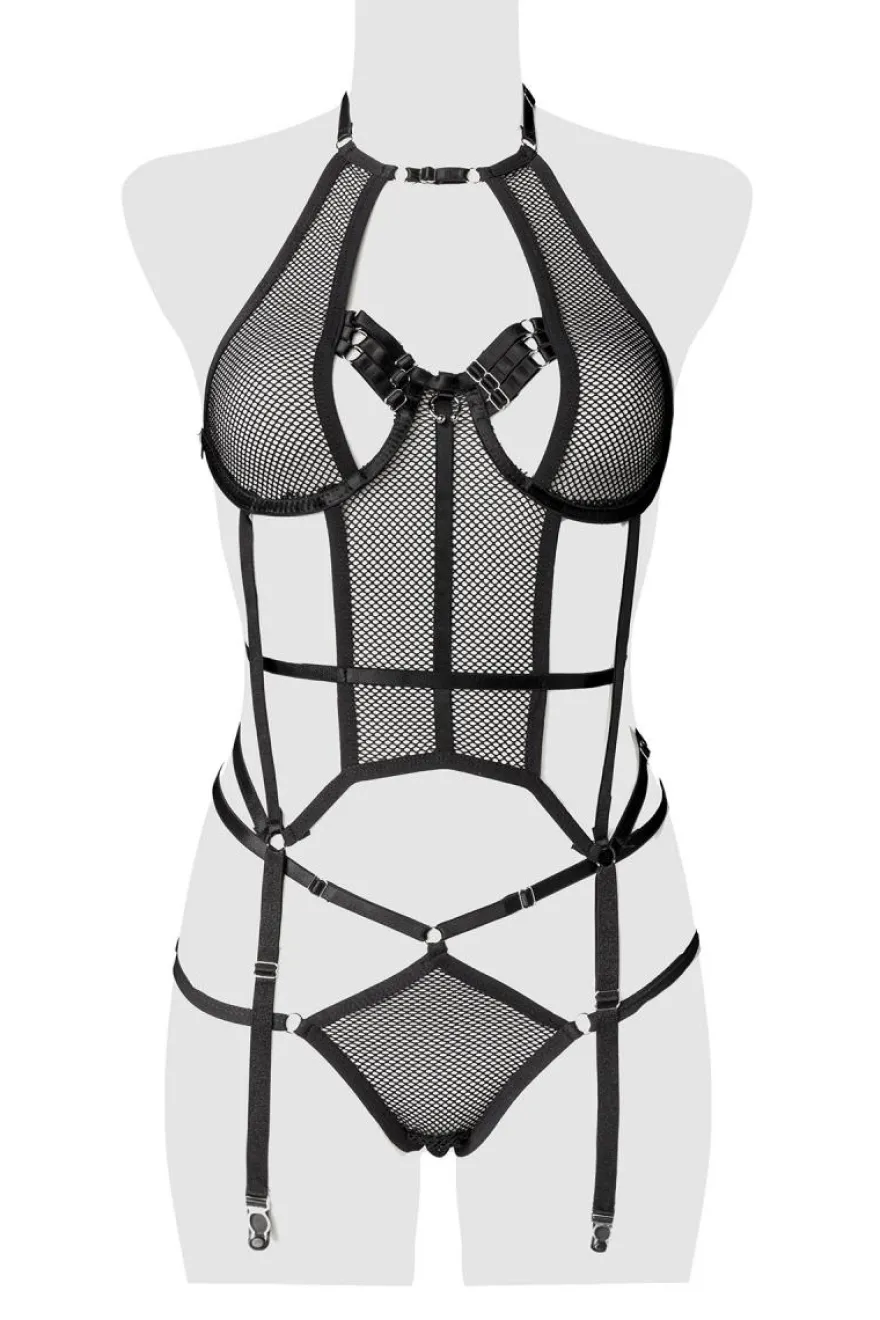 Zugeschnürt - Clubwear Set für Frauen